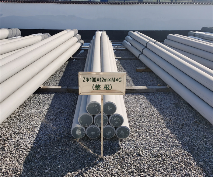 中山190×12米钢筋混凝土水泥电线杆