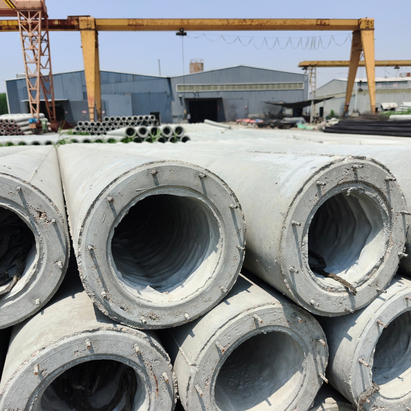 中山150×10米预应力水泥电线杆